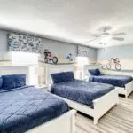 Roadrunner room with three spacious beds