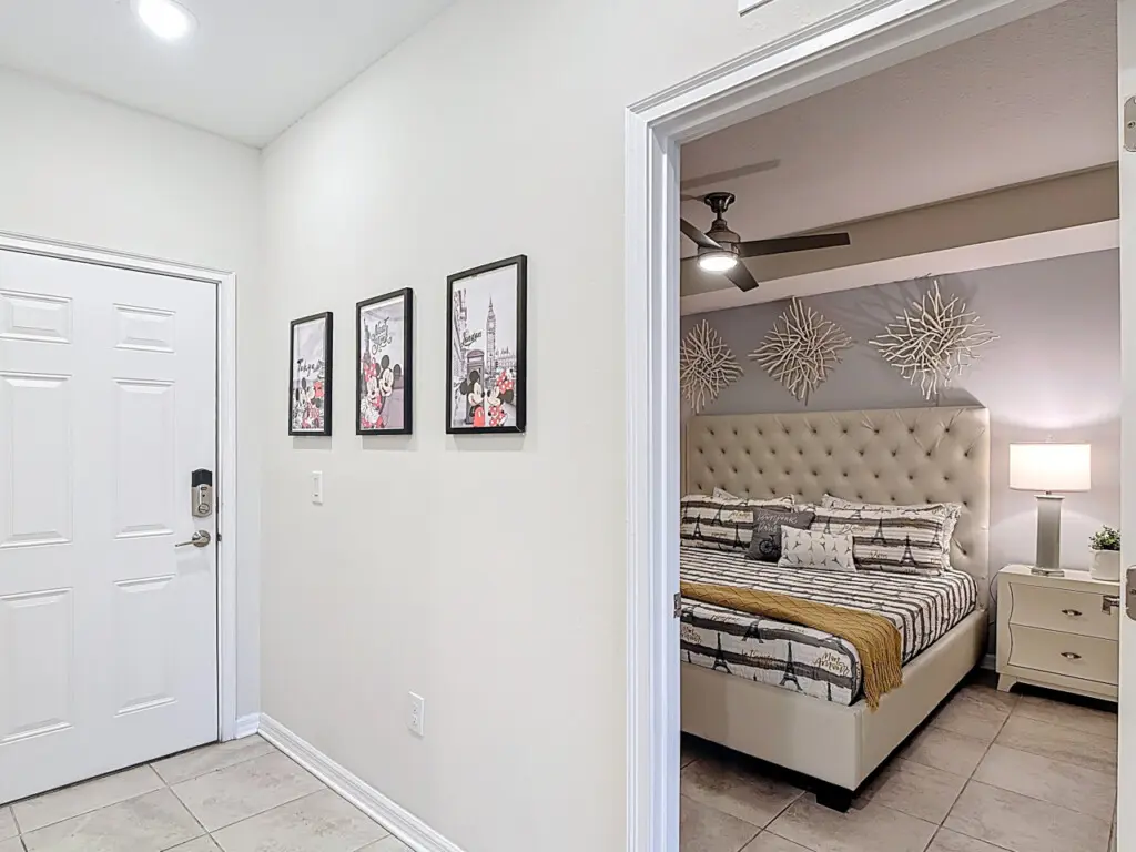 Cozy Master Bedroom with King Size Bed