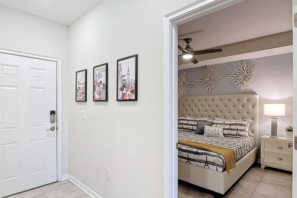 Cozy Master Bedroom with King Size Bed