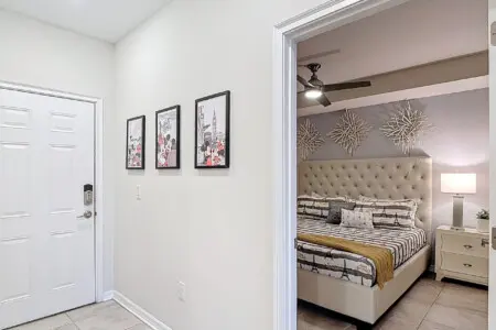 Cozy Master Bedroom with King Size Bed