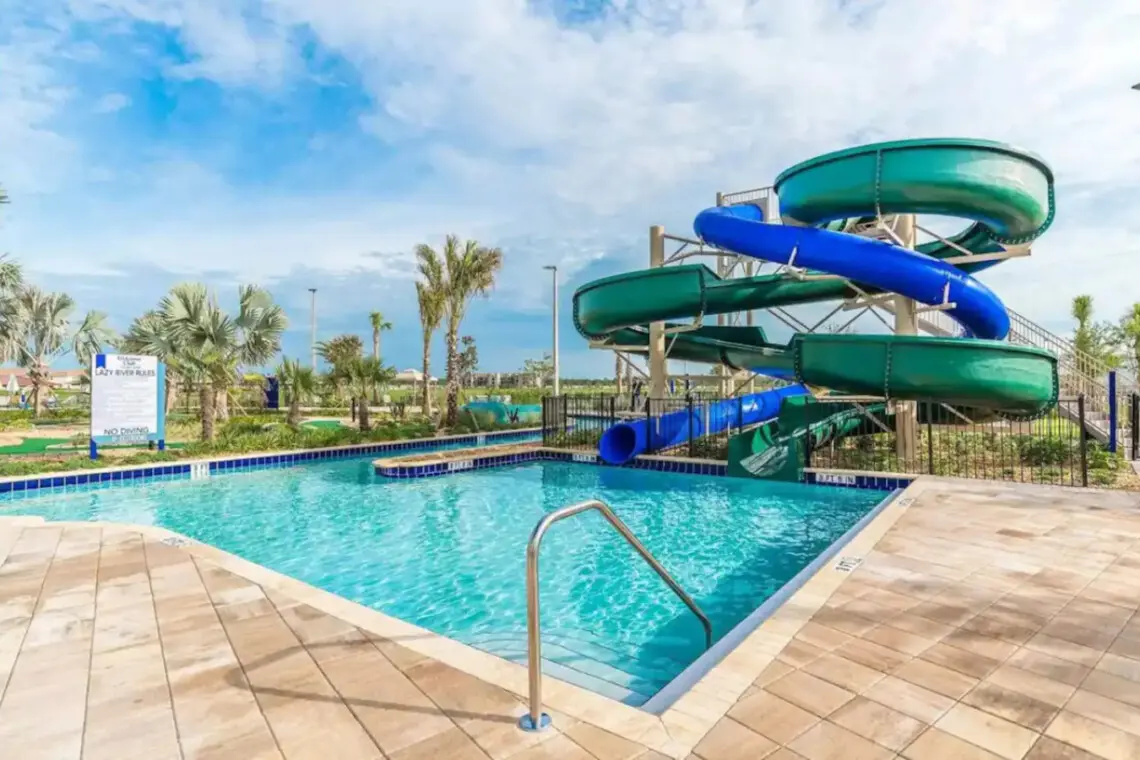 Splash, swim, and slide under the sun!