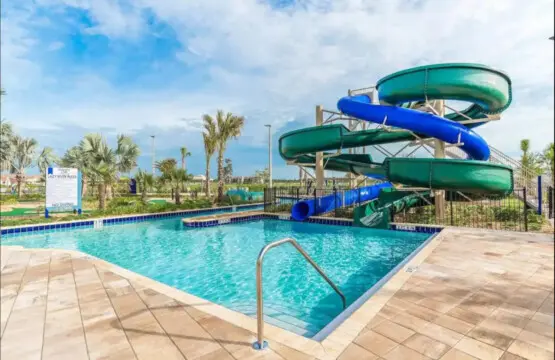 Splash, swim, and slide under the sun!