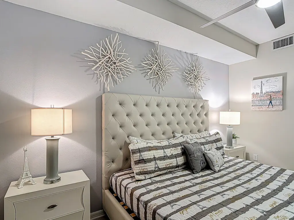 Cozy Master Bedroom with King Size Bed