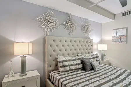 Cozy Master Bedroom with King Size Bed