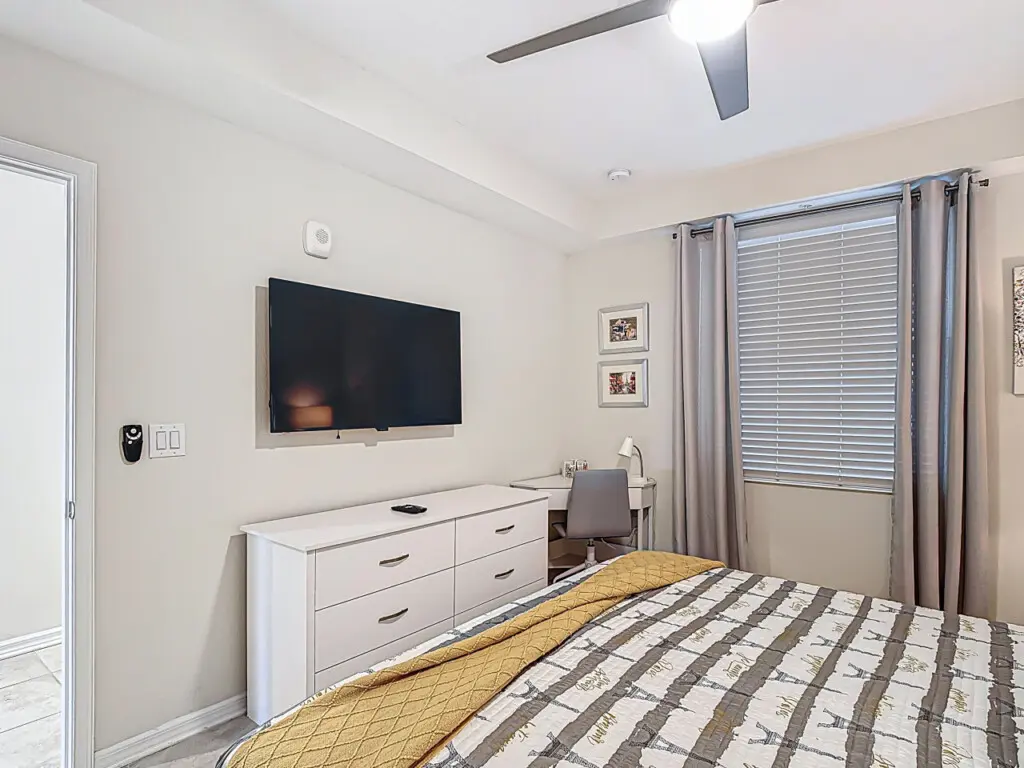 Cozy Master Bedroom with King Size Bed