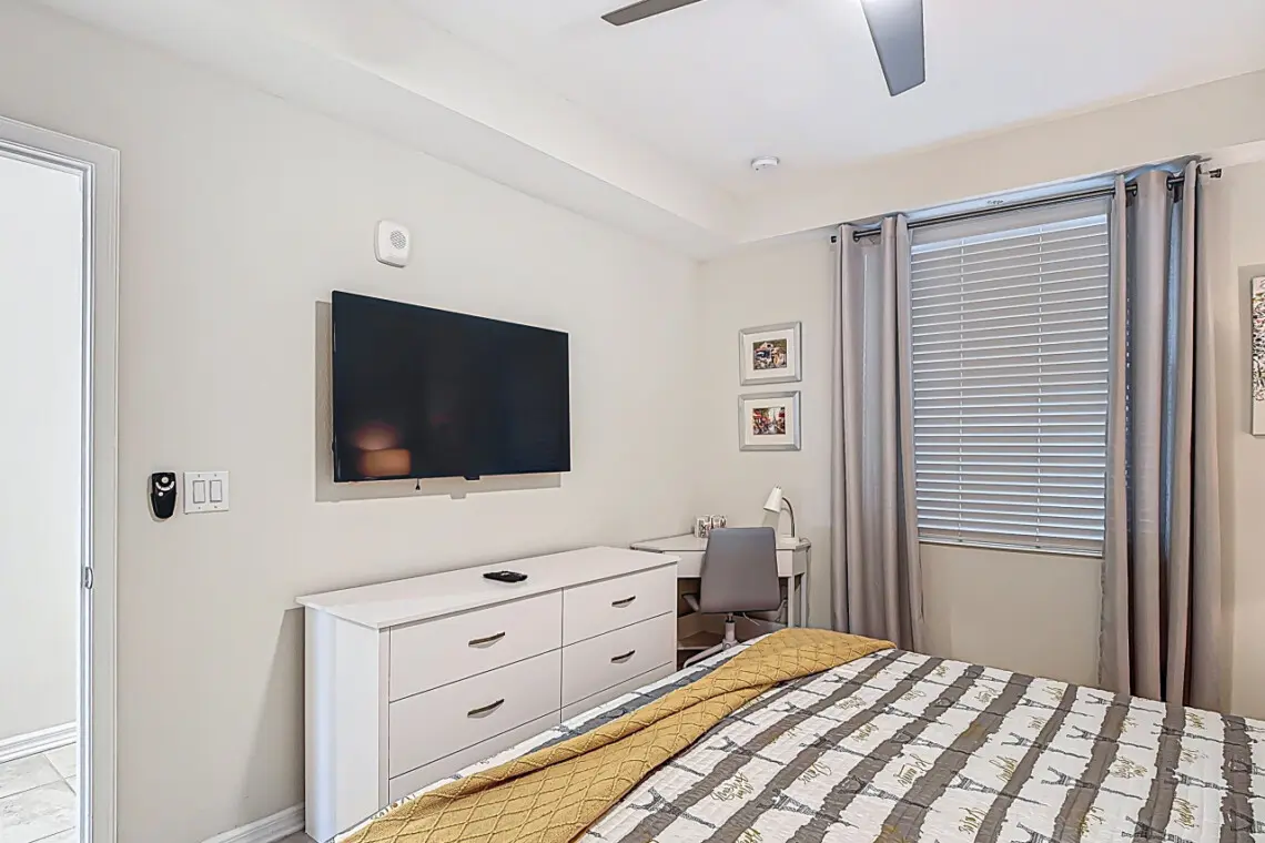 Cozy Master Bedroom with King Size Bed