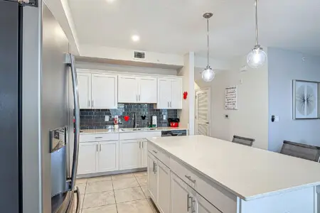 Prepare your home cooked meal in our fully equipped kitchen