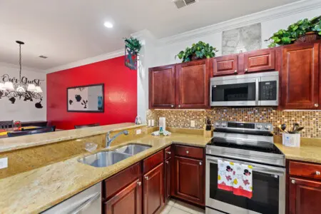 Prepare your home cooked meal in our fully equipped kitchen