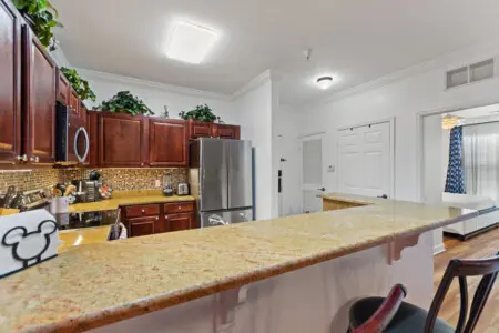 Prepare your home cooked meal in our fully equipped kitchen
