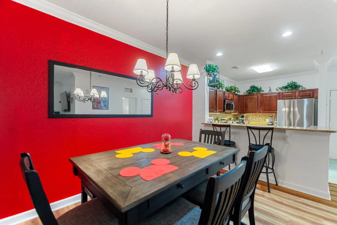 Enjoy your home cooked meal in our Dining Area