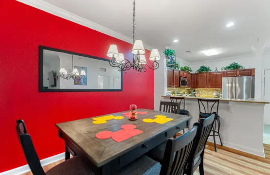 Enjoy your home cooked meal in our Dining Area