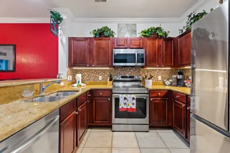 Prepare your home cooked meal in our fully equipped kitchen