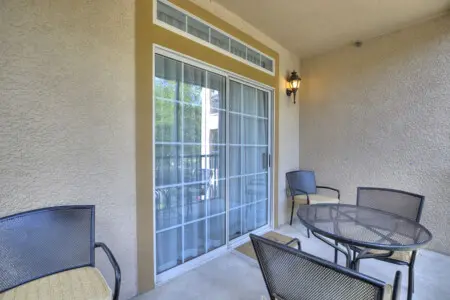 Our private balcony