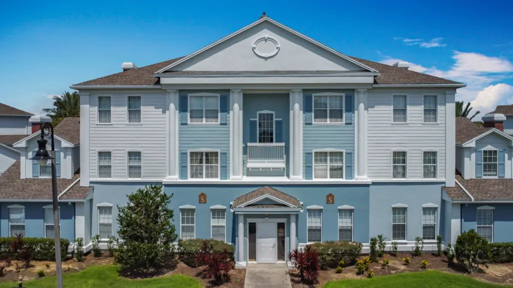 The building where our unit is located