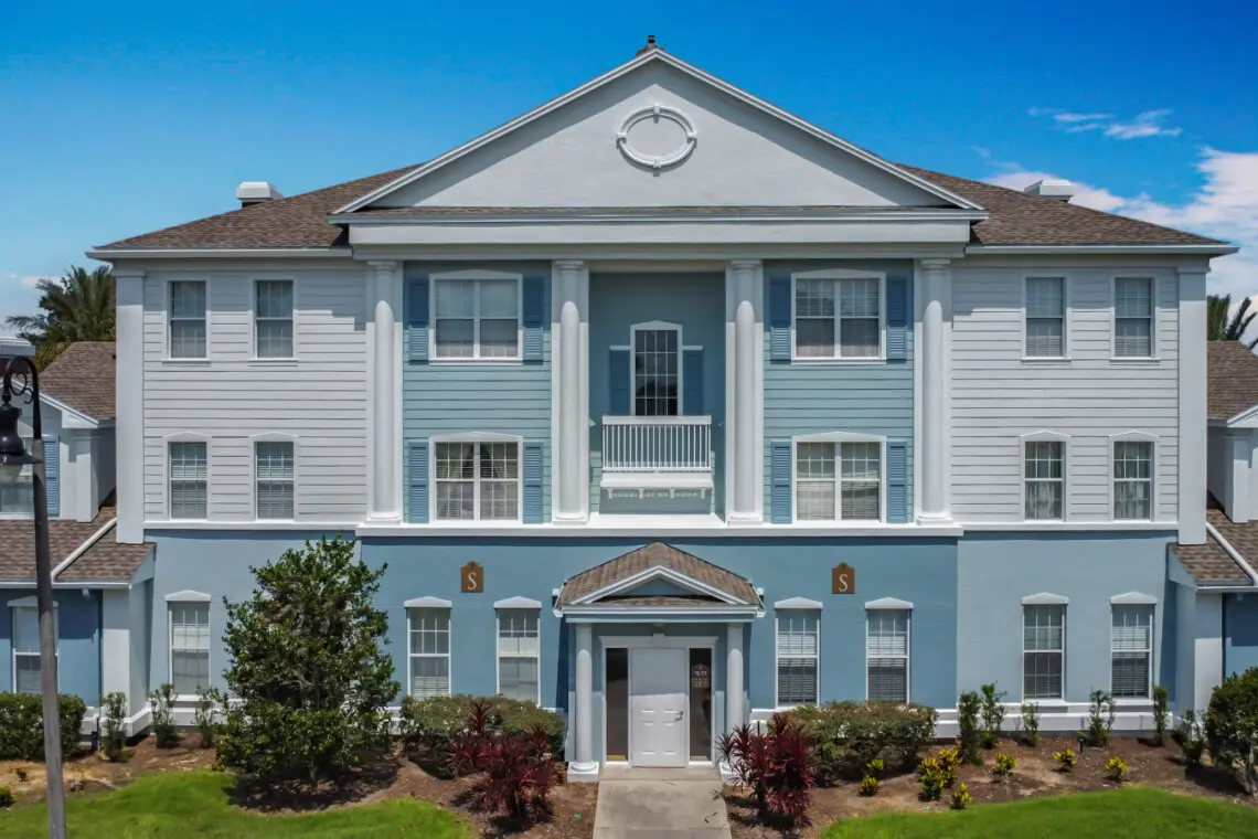 The building where our unit is located