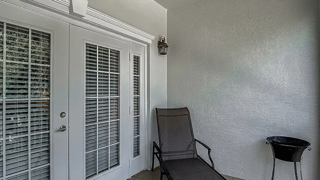 Enjoy the amazing View of the pool and golf course from the Private Balcony