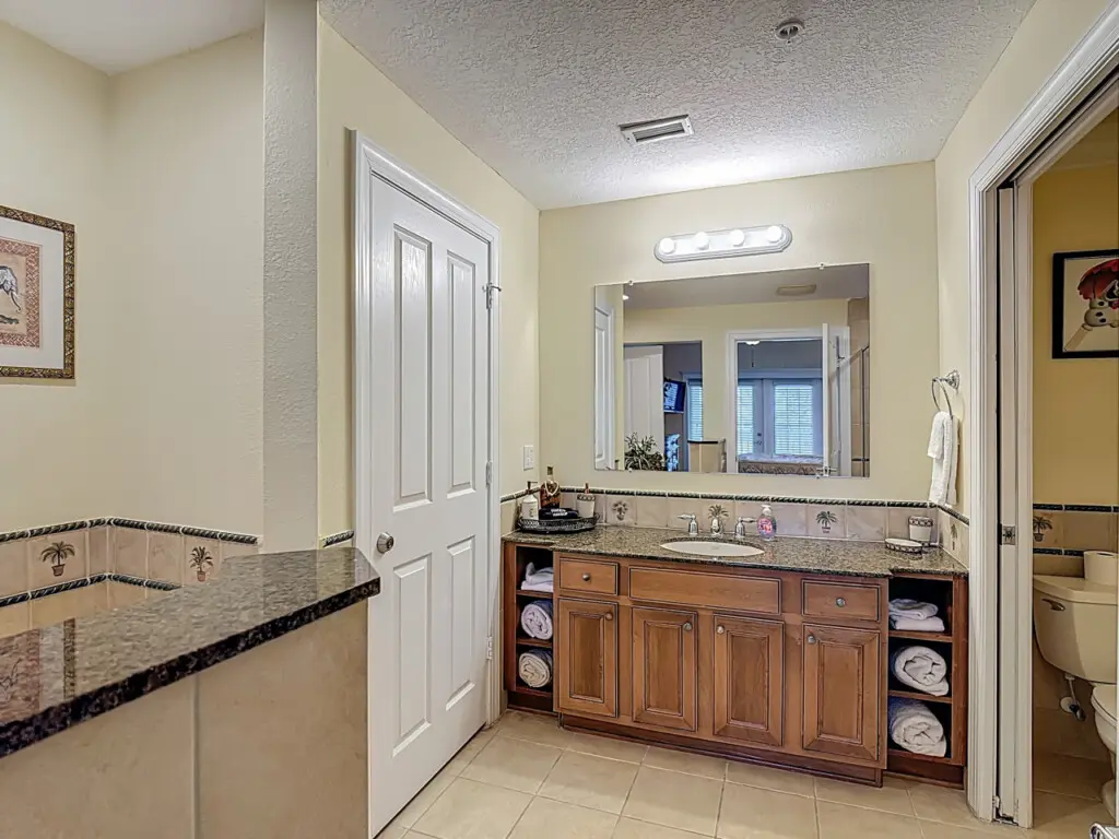 Master bathroom