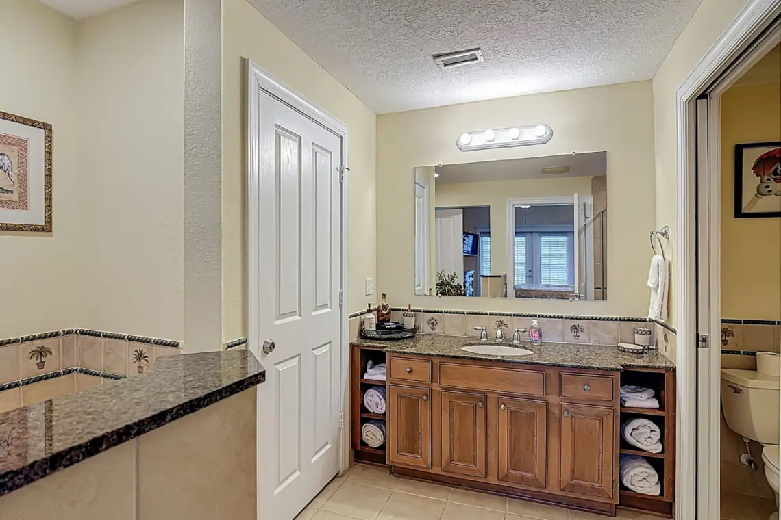 Master bathroom