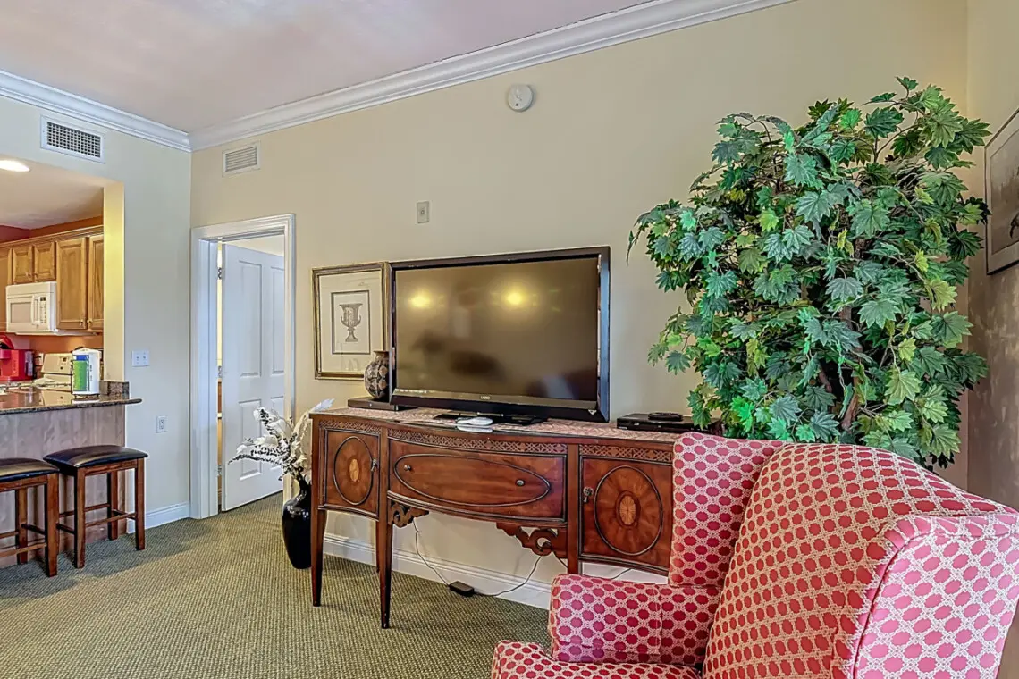 Our spacious living area A perfect spot to relax after a long day