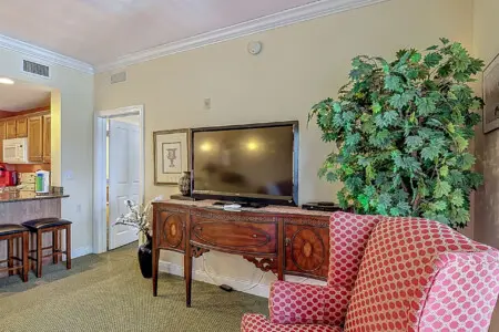 Our spacious living area A perfect spot to relax after a long day