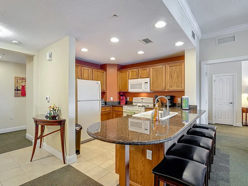 Prepare your home cooked meal in our fully equipped kitchen