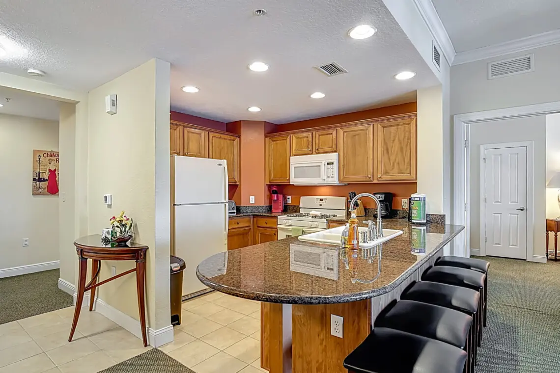 Prepare your home cooked meal in our fully equipped kitchen