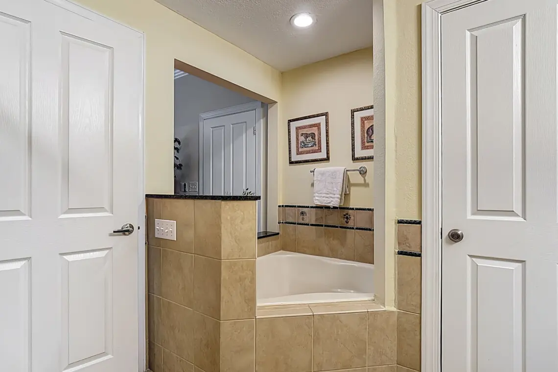 Master bathroom