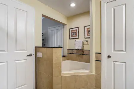 Master bathroom
