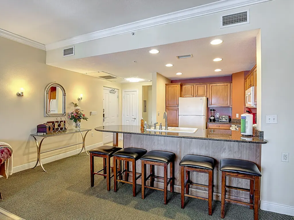 Prepare your home cooked meal in our fully equipped kitchen