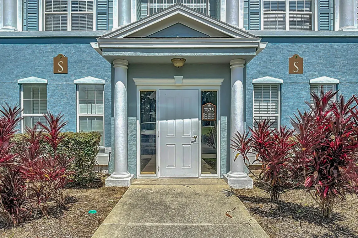 The building where our unit is located