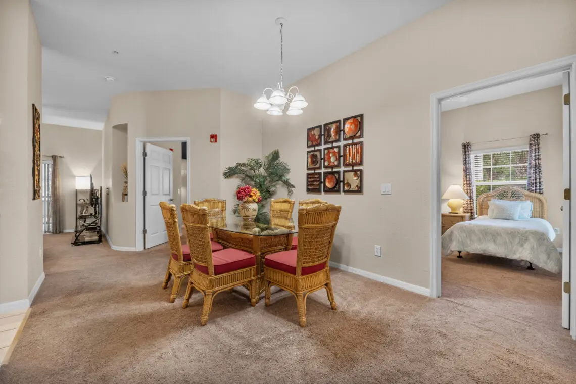 Make mealtime special in our dining space.
