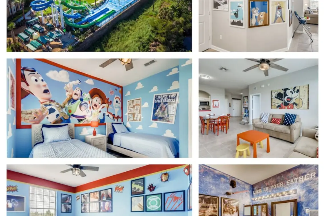 Family condo near Disney with waterpark