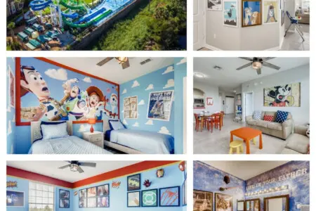 Family condo near Disney with waterpark