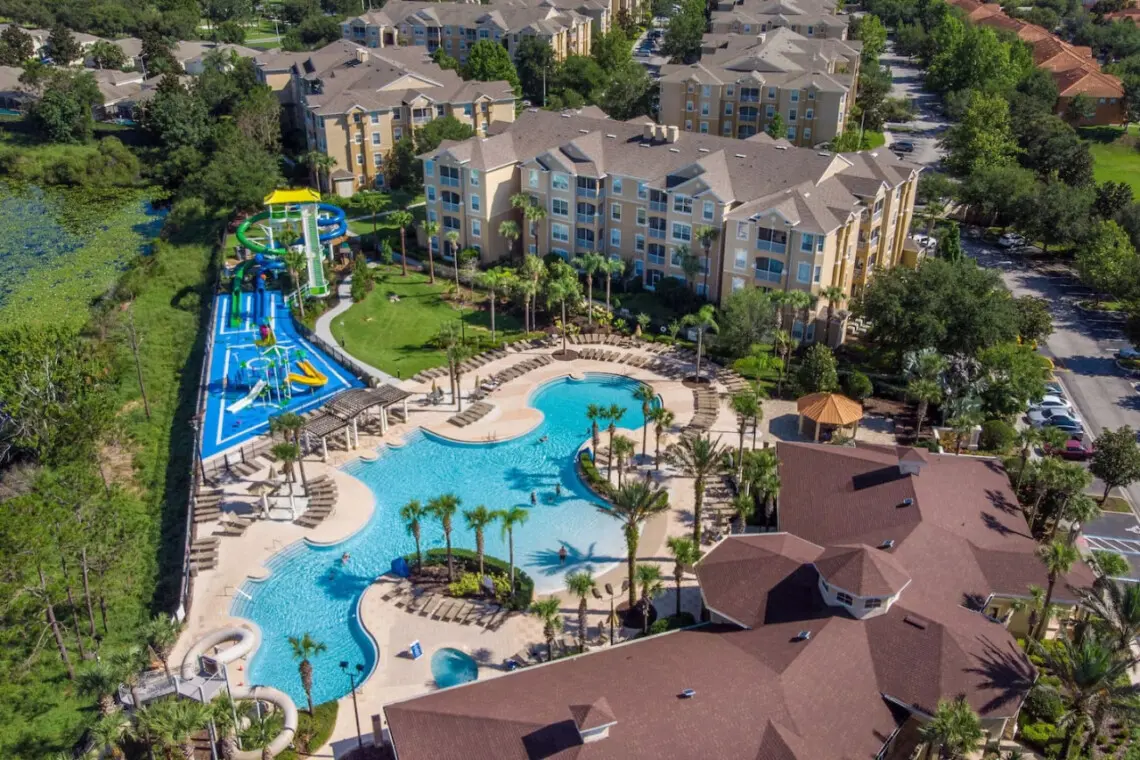 Windsor Hills resort pool and clubhouse