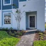 Welcoming front entrance and pathway