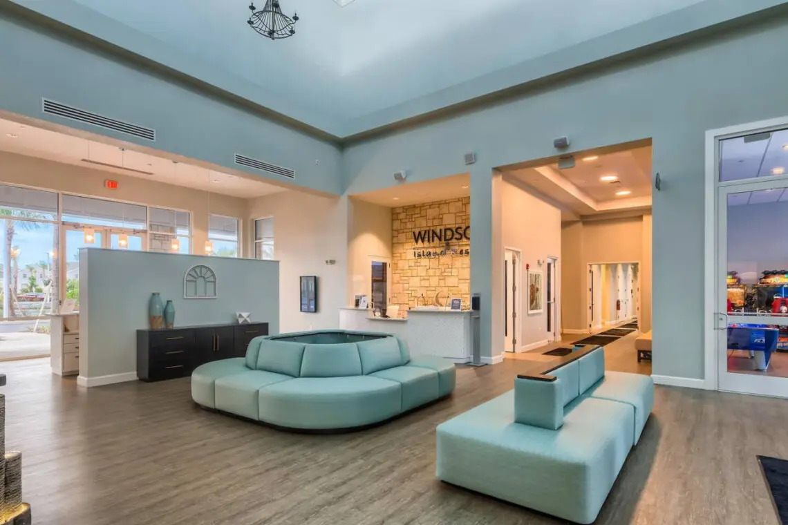 Windsor Island Resort modern lobby