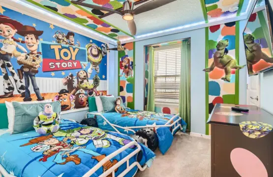 Toy Story themed kids' bedroom