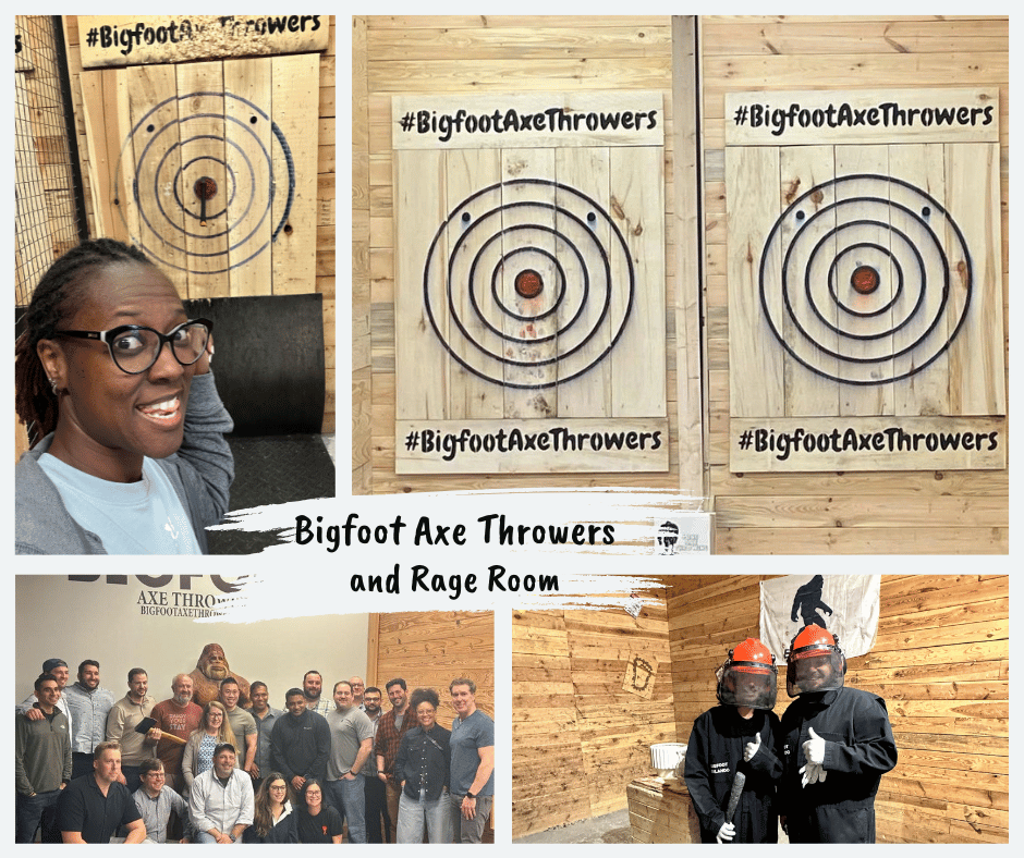Bigfoot Axe Throwers and Rage Room Axe Throwing Orlando, Rage Room Orlando