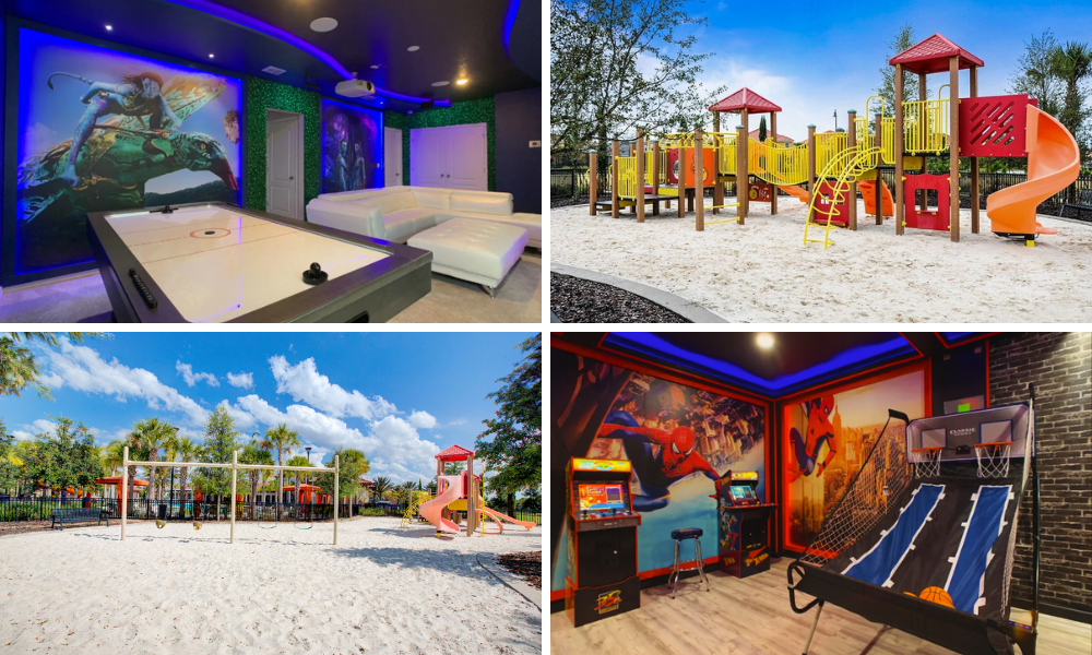 Children's Playground and Game Rooms