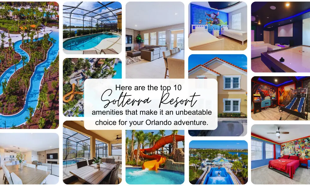 Here are the top 10 Solterra Resort amenities that make it an unbeatable choice for your Orlando adventure.