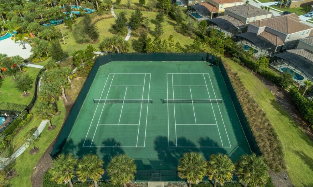 Tennis and Sports Courts for Active Families