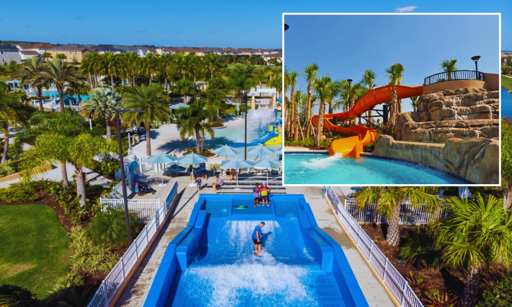 Thrilling Water Slide Adventure