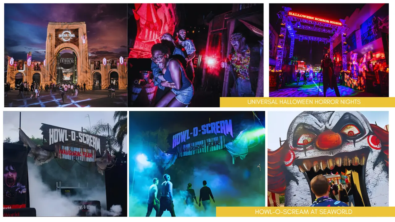 Universal Halloween Horror Nights , Howl-O-Scream at SeaWorld