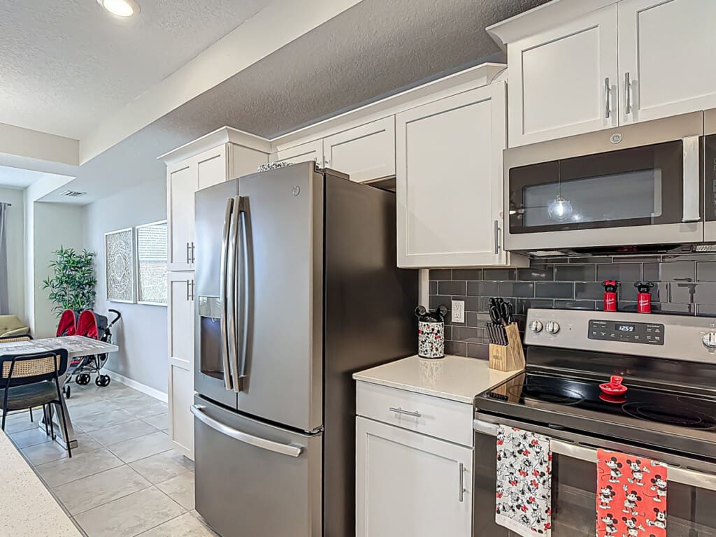 Prepare your home cooked meal in our fully equipped kitchen