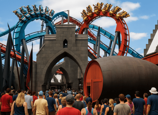 Blue Dragon Challenge close up