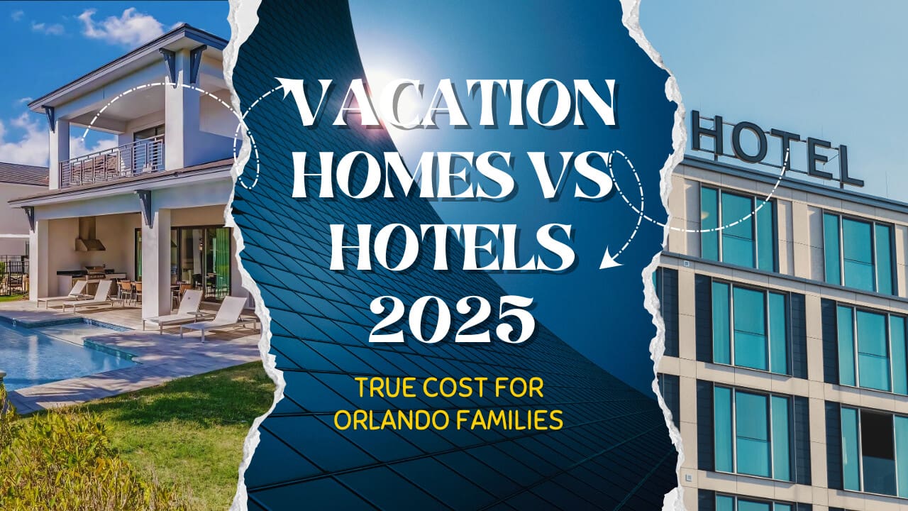 Vacation Homes vs Hotels 2025 True Cost for Orlando Families