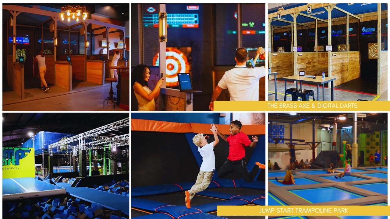 Putt at Glow-in-the-Dark Mini Golf