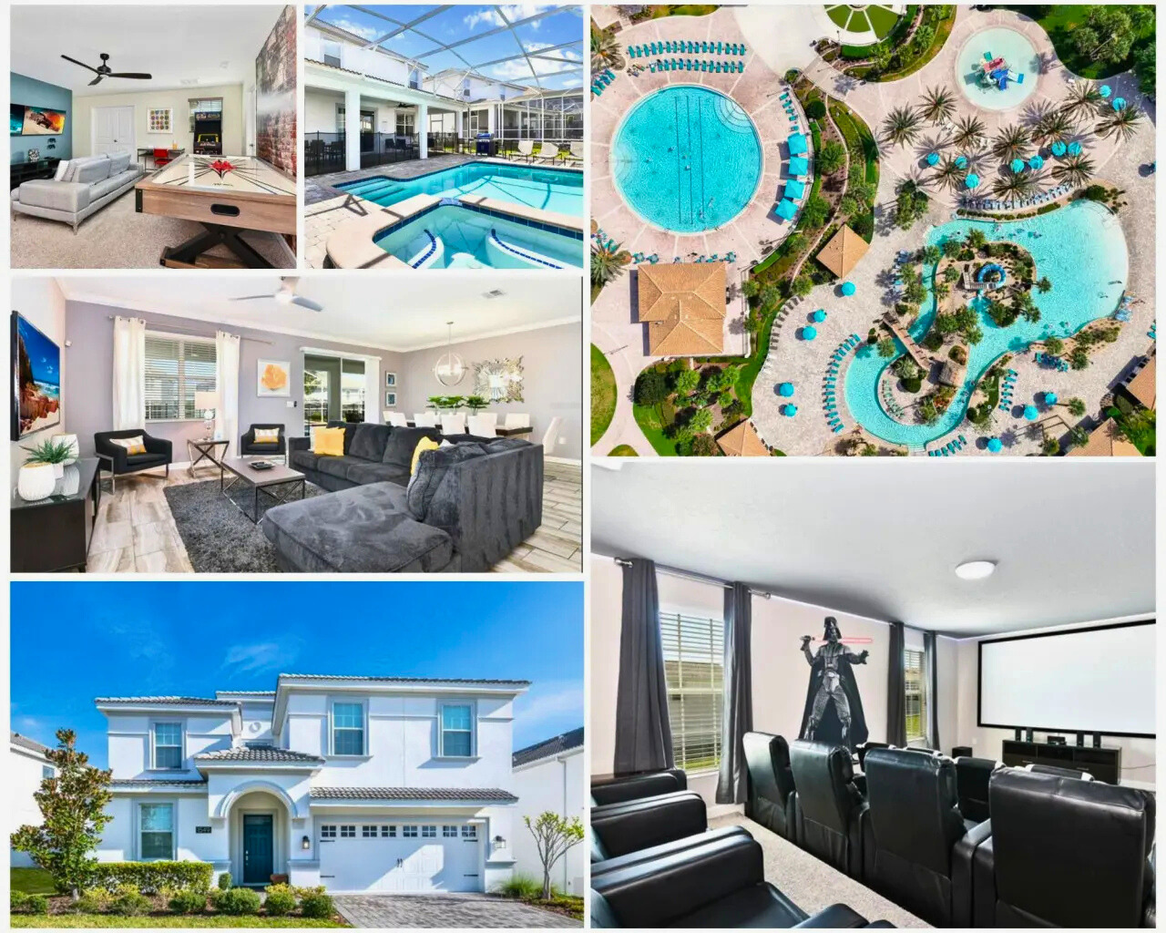 ChampionsGate 8 Bedroom Retreat with Theater