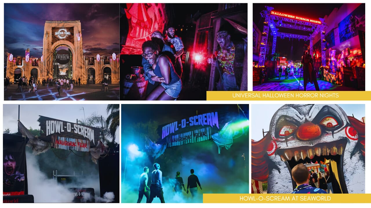 Universal Halloween Horror Nights , Howl-O-Scream at SeaWorld