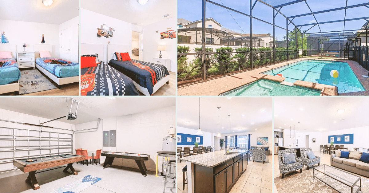 Windsor Westside Stunning 8BR Villa,Pool,By Disney